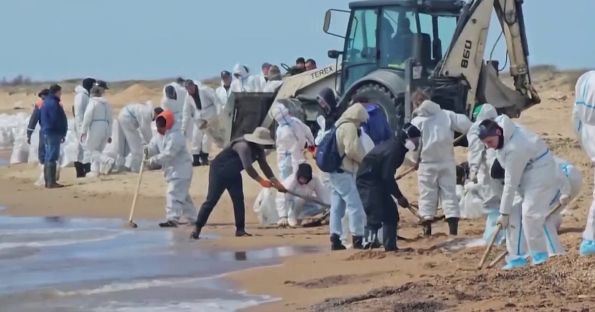 ანაპასთან შავი ზღვის დაბინძურების წყარო სავარაუდოდ, რუსული „ჩრდილოვანი ფლოტის“ ტანკერია