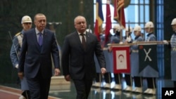 Președintele turc Recep Tayyip Erdoğan și președintele Igor Dodon, Ankara, Turcia, 30 decembrie 2019