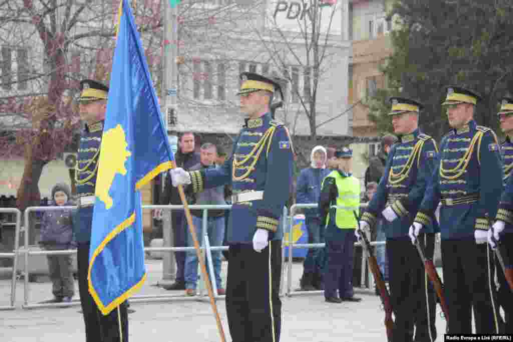 Prireme za paradu, 17. februar 2013.