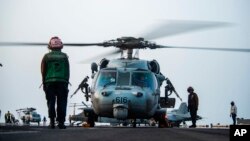 Американската морнарица се подготвува да го придружува нафтениот танкер кој беше оштетен од нападот со дронови во Арапското море 