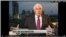 CNN телеарнасының жүргізушісі "Қазақстанға көз тігу" хабарын жүргізіп тұр.