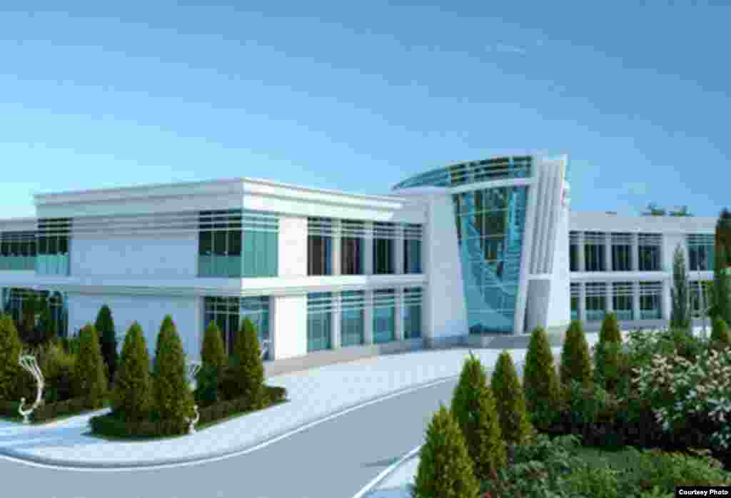 An official image of a children&#39;s health-care facility in Dashoguz Province