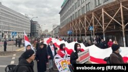 Акцыя беларусаў Варшавы. 2025 год