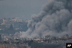 Dim nakon izraelskog napada na Gazu 7. decembra