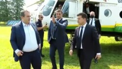 Президент України Володимир Зеленський відвідав Інгурський міст – відео