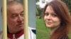 A composite file photo of Sergei Skripal (left) and his daughter Yulia