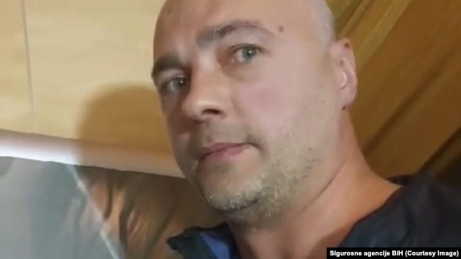 Боснія і Герцеговина, Олександр Безрукавий під час арешту в Босанській Крупі в листопаді 2024 року