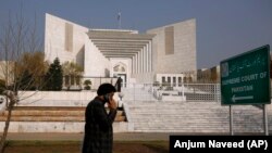 The Supreme Court building in Islamabad.