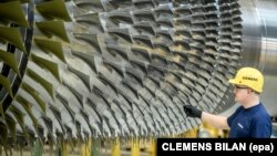 Siemens ишканасынын газ түтүгү