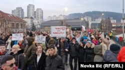 Protest u Užicu, 2. februar 2025.