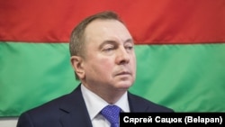Belarusian Foreign Minister Uladzimer Makey (file photo)