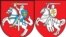 Сучасныя гербы Літвы і Беларусі