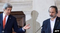 Džon Keri i Moaz al Katib u Rimu