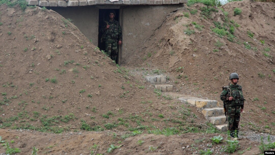 Many of those arrested on espionage charges were Azerbaijani soldiers on the front lines in the disputed breakaway region of Nagorno-Karabakh. (file photo)