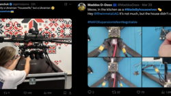 Реакції українців у соціальних мережах на іронічну заяву гендиректора Rheinmetall, що «українські дрони домогосподарки друкують на 3D-принтерах»