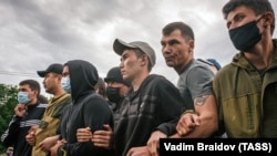 Защитники Куштау перед задержанием 15 августа