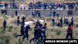 Palestinci protestuju protiv izraelske okupacije (arhivska fotografija: maj 2021)