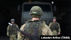 Тактические учения зенитного ракетного полка Южного военного округа России. Иллюстрационное фото