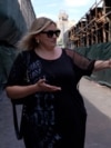 After Fleeing Mariupol, Ukrainian Woman's New Life Destroyed In Russian Attack
