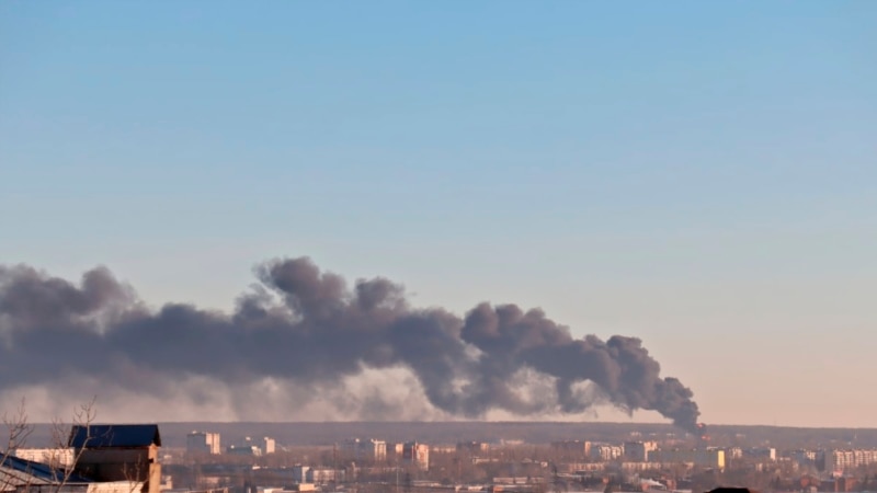 Rusija kaže da je Ukrajina napala skladište goriva u Kursku