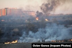 În februarie 2020, un incendiu a mistuit peste 50 de hectare de vegetație din Parcul Natural Văcărești.