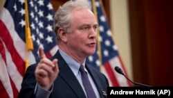 Democratic U.S. Senator Chris Van Hollen says he was barred by the Indian government from visiting Kashmir.