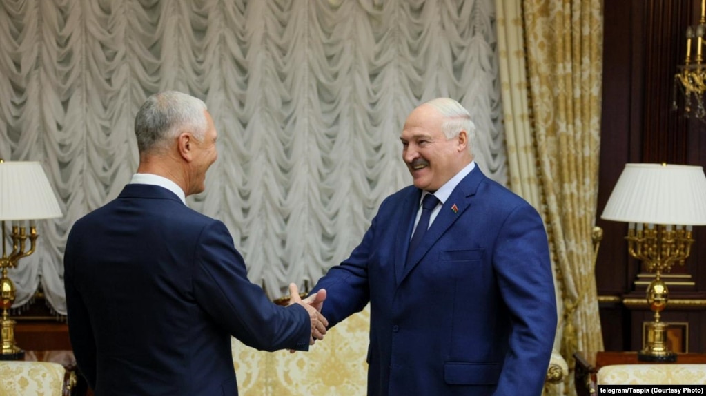 Зустріч Олександра Лукашенко та Володимира Сальдо в Мінську, 15 вересня 2025 рік