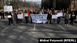 Protesti u Sarajevu, 26. februar 2014. 