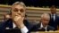 Hungarian Prime Minister Viktor Orban in the European Parliament. (file photo)