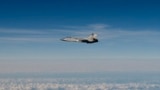Орусиянын МиГ-31 учагы Балтика деңизинин үстүндө. 2025-жылдын 19-сентябры.
