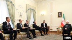 دیدار هیئت اتریشی در ایران با حسن روحانی، رئیس جمهوری