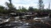 UKRAINE – Russian military equipment destroyed during the counter-offensive of the Armed Forces of Ukraine near the city of Izyum, Kharkiv region, September 13, 2022