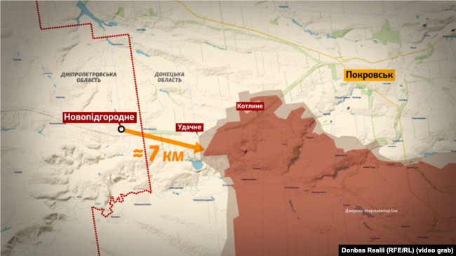 Російська армія намагається захопити Удачне та Котлине
