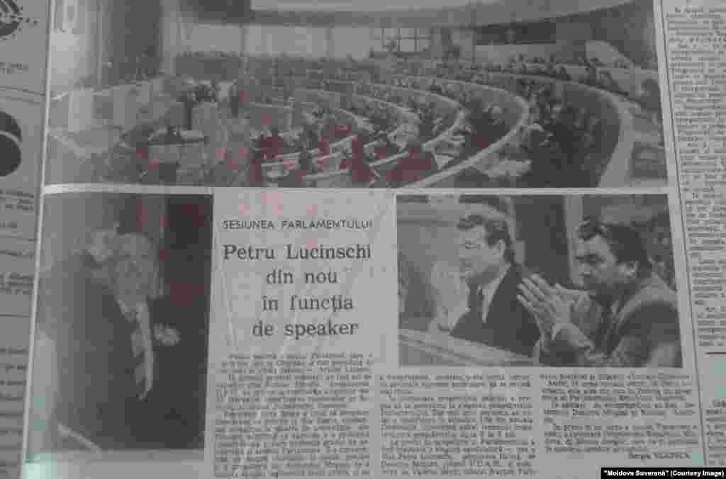 &quot;Moldova Suverană&quot;, 30 martie 1994, noul parlament în casă noua