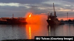 LPG gämisiniň ot alýan pursady