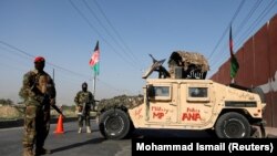 Pripadnici afganistanskih snaga sigurnosti Kabul, 8. juli 2021.