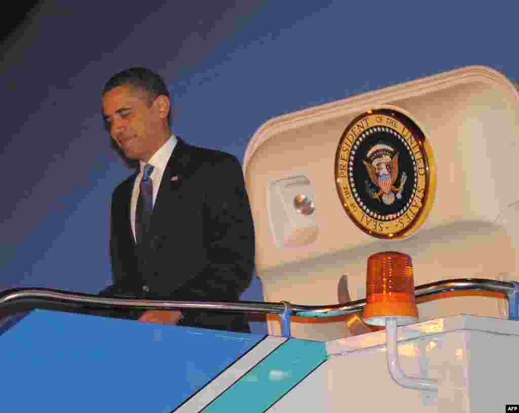 Turska - Ankara - U nedjelju,u večernjim satima, predsjednik SAD Barack Obama stigao je u Tursku.