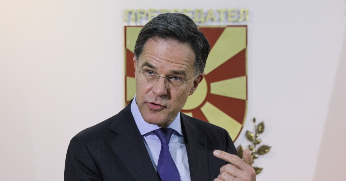 Rutte  Do të sigurohemi që KFOR i të mbetet i fuqishëm dhe i aftë për të përmbushur misionin