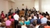 Armenia - A court in Yerevan begins the trial of a man prosecuted in connection with mass explosions of gas balloons in Republic Square, 30Aug2012.