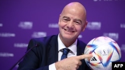 ФИФА президенті Джанни Инфантино.