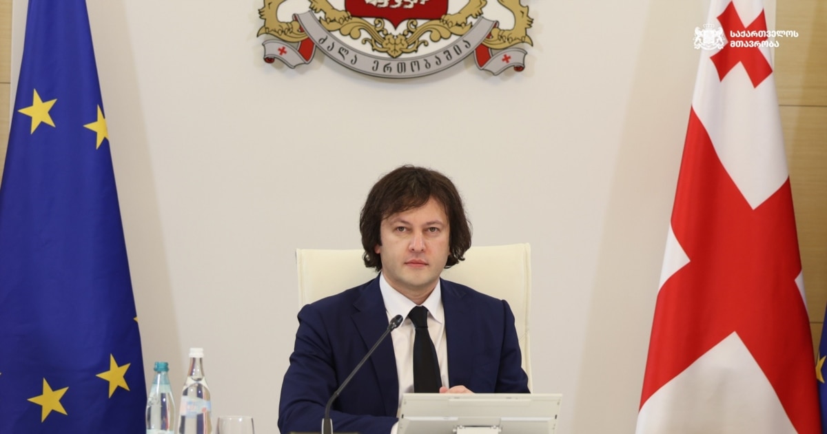 The liberation of the occupied territories is a red line. Kobakhidze