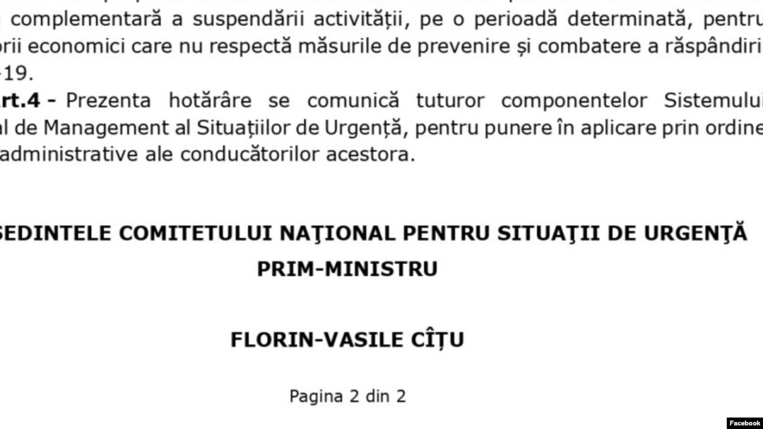 Hotărârea pentru scneariile privind redeschiderea școlilor