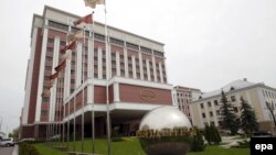 «Президент-готель» у Мінську, звичне місце зустрічей Тристоронньої контактної групи