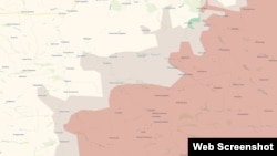 Район, де проводяться наступальні дії з боку ЗСУ на межі Дніпропетровської і Запорізької областей станом на початок березня, мапа DeepState