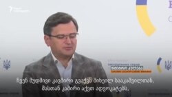 უკრაინის საგარეო საქმეთა მინისტრი მიხეილ სააკაშვილის პატიმრობის შესახებ