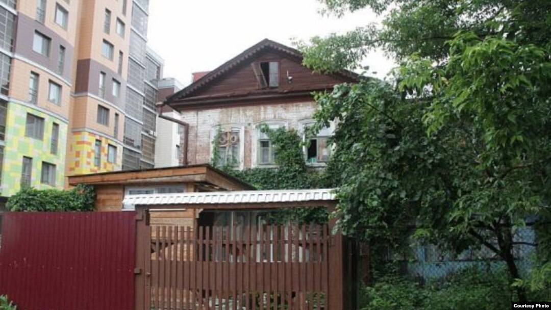 Аварийный дом в Казани (фото: "Вечерняя Казань").