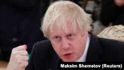 British Foreign Secretary Boris Johnson (file photo)