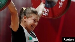 Türkmenistanly agyr atletikaçy Kristina Şermetowa