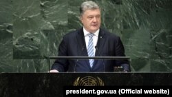 Ukrainanyň prezidenti Petro Poroşenko