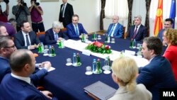 Скопје- Државно-политичкиот врв на лидерска средба за името,19.05.2018